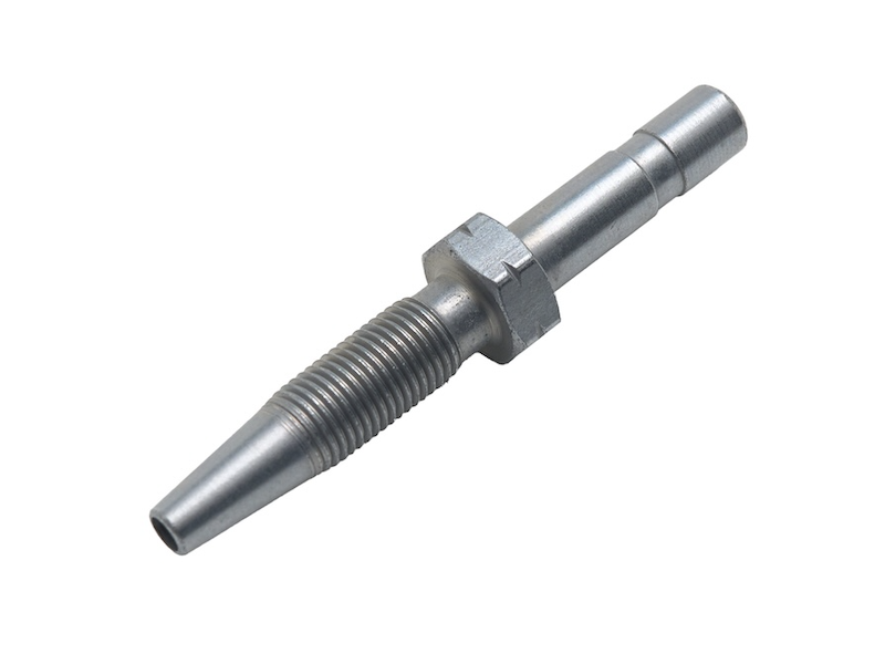 Наконечник шланга прямой D6 мм (короткий)