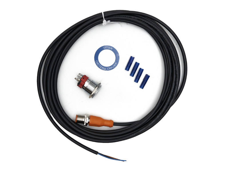 Дистанционная кнопка запуска с LED индикатором и проводом 5 м 12В