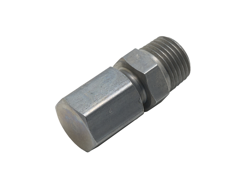 Пресс масленка 1/8 NPT с металлическим резьбовым колпачком
