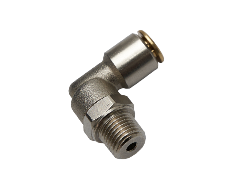 Угловой цанговый поворотный фитинг 1/8 ø6 мм
